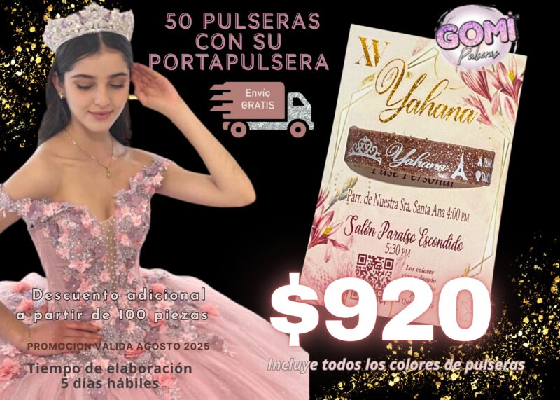 Portapulsera Agosto