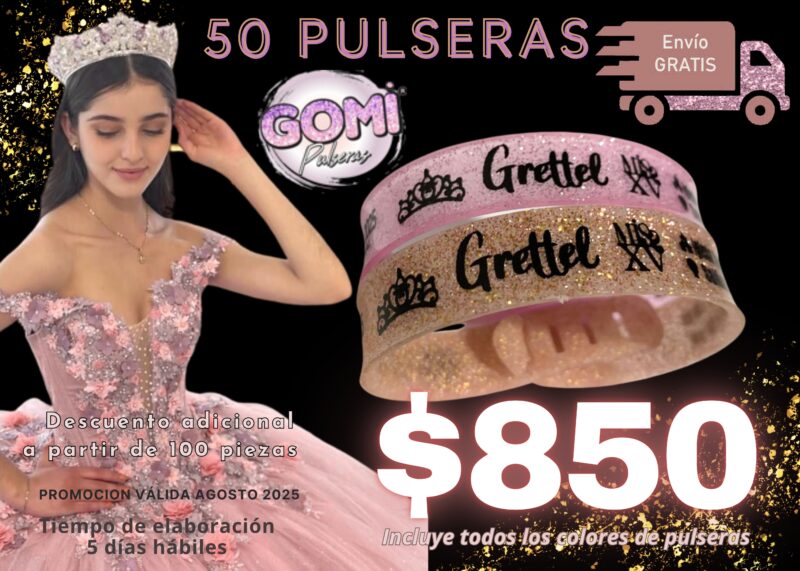 Pulseras Agosto