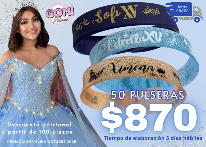 Pulseras Paquete 2 Sept
